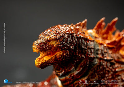 Godzilla Exquisite Basic Action Figure Godzilla: King of the Monsters Burning Godzilla 18cm - Action Figures - Hiya Toys - Hobby Figures UK