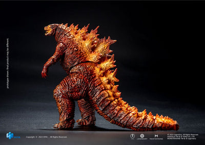 Godzilla Exquisite Basic Action Figure Godzilla: King of the Monsters Burning Godzilla 18cm - Action Figures - Hiya Toys - Hobby Figures UK