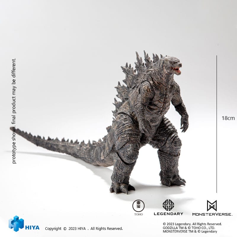 Godzilla Exquisite Basic Action Figure Godzilla: King of the