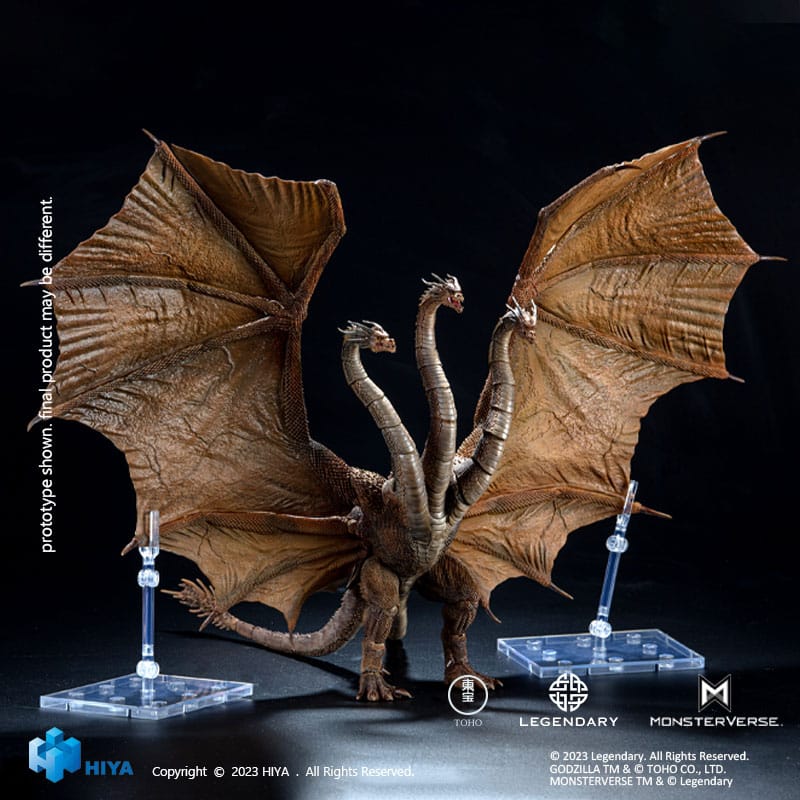 Godzilla Exquisite Basic Action Figure Godzilla: King of the Monsters King Ghidorah 35cm - Action Figures - Hiya Toys - Hobby Figures UK