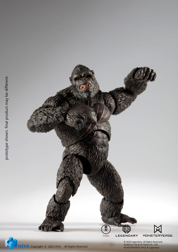 Godzilla Exquisite Basic Action Figure Godzilla vs Kong (2021) Kong 16 ...