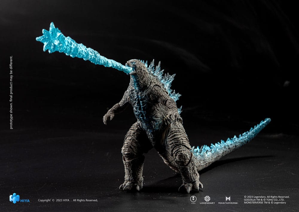 Godzilla Exquisite Basic Action Figure Godzilla Vs. Kong Heat Ray Godz ...