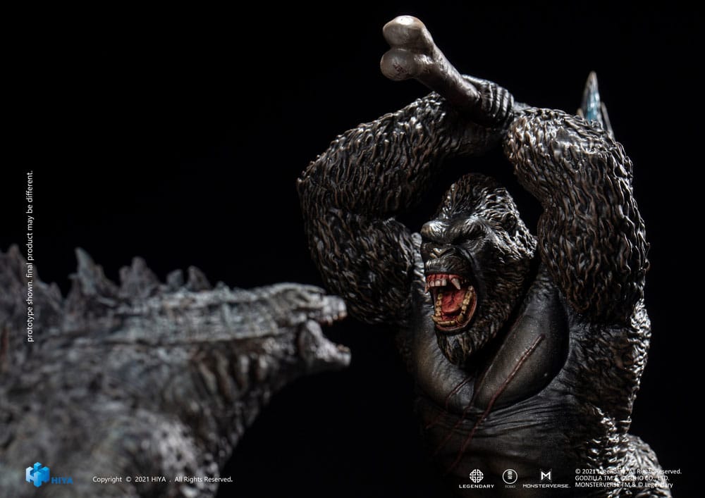 Godzilla PVC Statue Godzilla vs Kong (2021) Kong 26cm - Action Figures - Hiya Toys - Hobby Figures UK