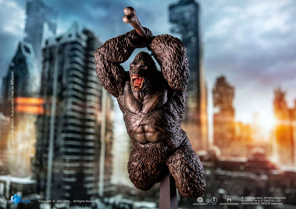 Godzilla PVC Statue Godzilla vs Kong (2021) Kong 26cm - Action Figures - Hiya Toys - Hobby Figures UK