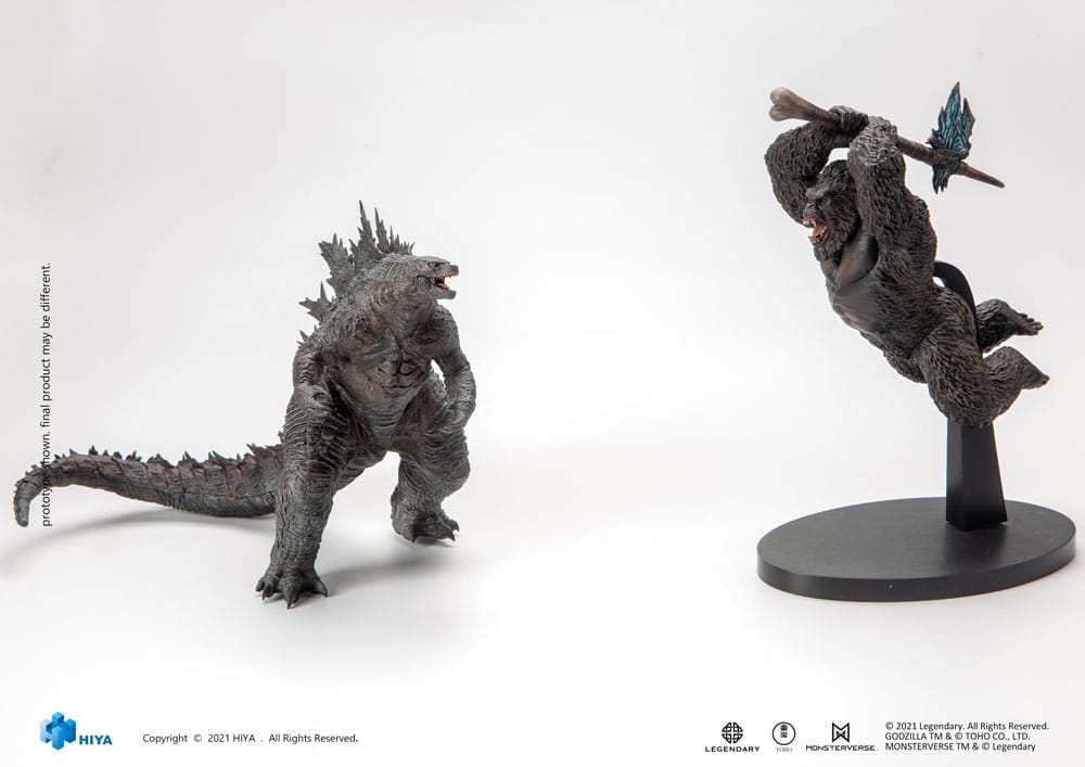 Godzilla PVC Statue Godzilla vs Kong (2021) Kong 26cm - Action Figures - Hiya Toys - Hobby Figures UK