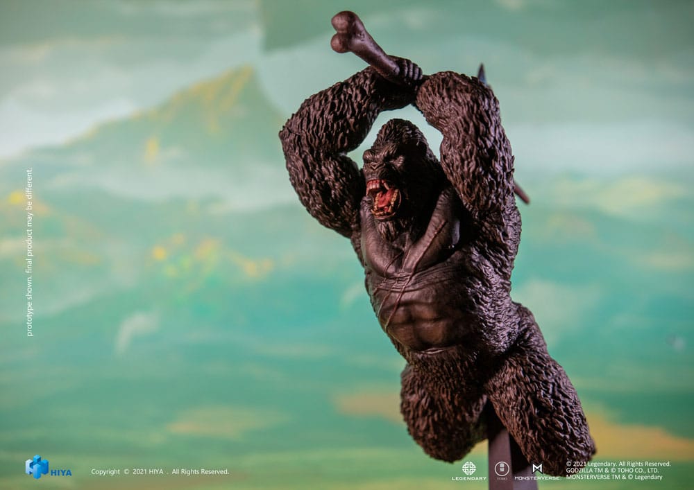 Godzilla PVC Statue Godzilla vs Kong (2021) Kong 26cm - Action Figures - Hiya Toys - Hobby Figures UK