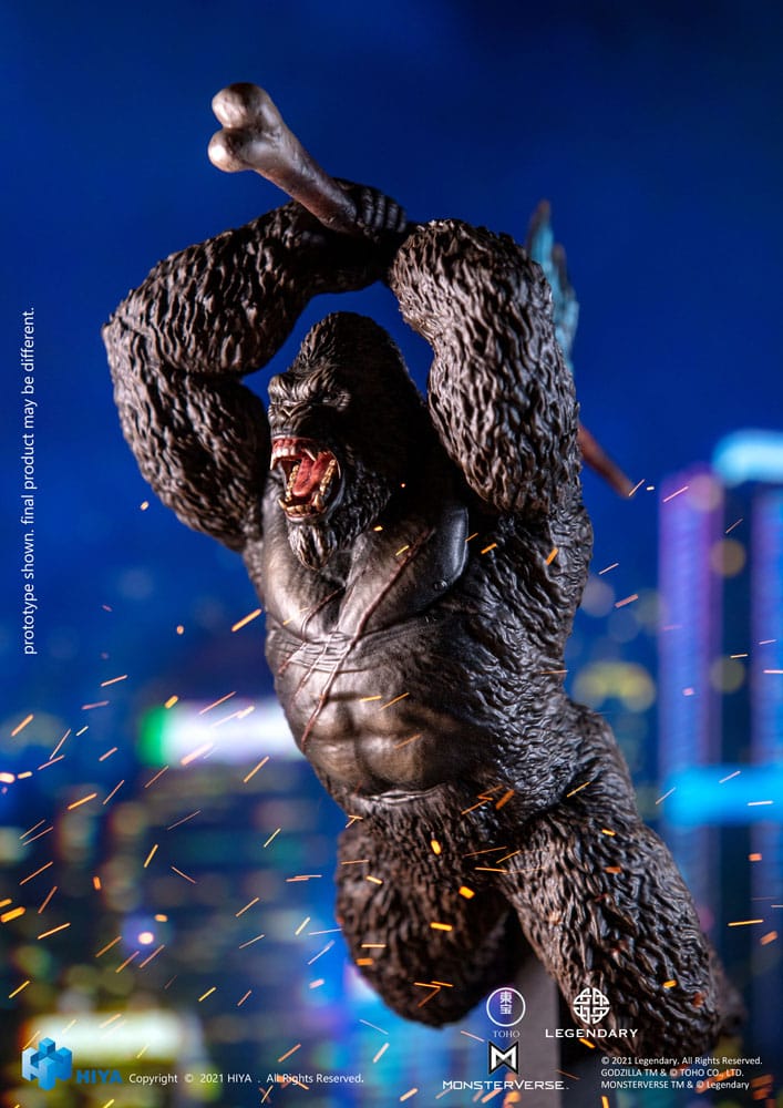 Godzilla PVC Statue Godzilla vs Kong (2021) Kong 26cm - Action Figures - Hiya Toys - Hobby Figures UK