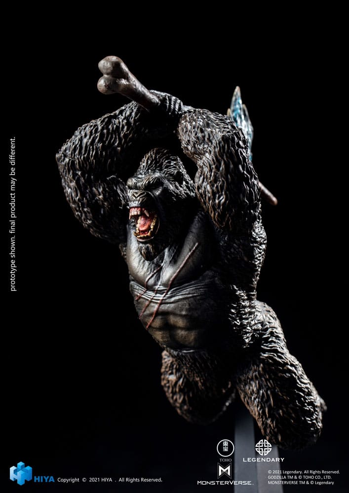 Godzilla PVC Statue Godzilla vs Kong (2021) Kong 26cm - Action Figures - Hiya Toys - Hobby Figures UK