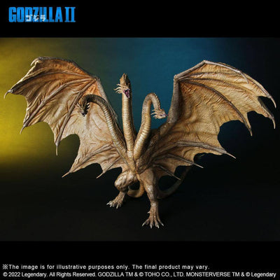Godzilla 2: King of the Monsters TOHO Large Kaiju Series PVC Statue King Ghidorah (2019) 39cm - Scale Statue - X-Plus - Hobby Figures UK