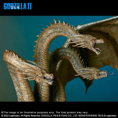 Godzilla 2: King of the Monsters TOHO Large Kaiju Series PVC Statue King Ghidorah (2019) 39cm - Scale Statue - X-Plus - Hobby Figures UK