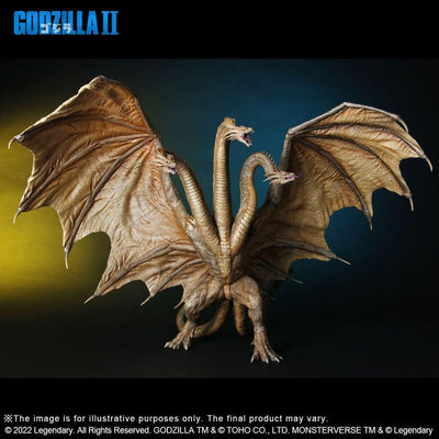 Godzilla 2: King of the Monsters TOHO Large Kaiju Series PVC Statue King Ghidorah (2019) 39cm - Scale Statue - X-Plus - Hobby Figures UK