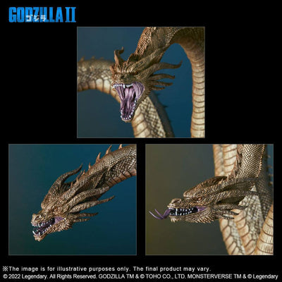 Godzilla 2: King of the Monsters TOHO Large Kaiju Series PVC Statue King Ghidorah (2019) 39cm - Scale Statue - X-Plus - Hobby Figures UK