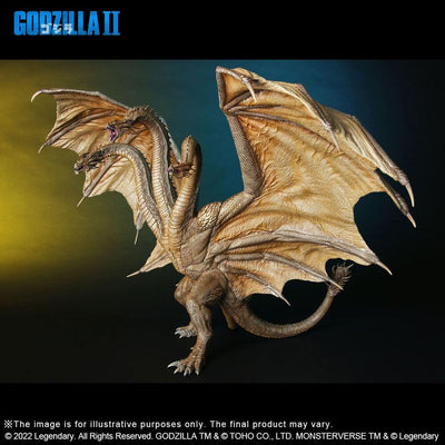 Godzilla 2: King of the Monsters TOHO Large Kaiju Series PVC Statue King Ghidorah (2019) 39cm - Scale Statue - X-Plus - Hobby Figures UK