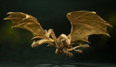 Godzilla: King of the Monsters S.H. MonsterArts Action Figure King Ghidorah (Special Color Ver.) 25 - Action Figures - Bandai Tamashii Nations - Hobby Figures UK