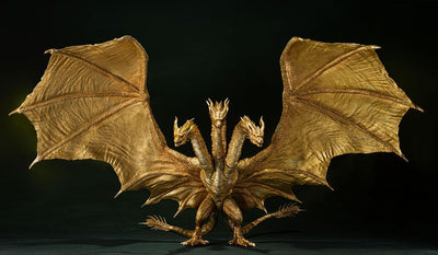 Godzilla: King of the Monsters S.H. MonsterArts Action Figure King Ghidorah (Special Color Ver.) 25 - Action Figures - Bandai Tamashii Nations - Hobby Figures UK