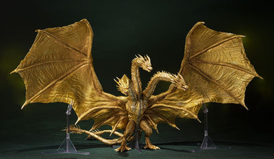 Godzilla: King of the Monsters S.H. MonsterArts Action Figure King Ghidorah (Special Color Ver.) 25 - Action Figures - Bandai Tamashii Nations - Hobby Figures UK