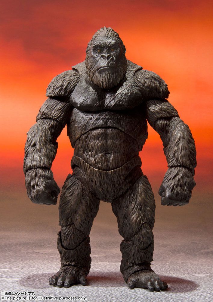 Godzilla vs. Kong 2021 S.H. MonsterArts Action Figure Kong 15cm - Action Figures - Bandai Tamashii Nations - Hobby Figures UK