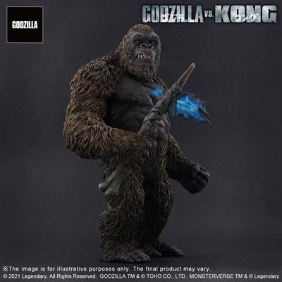 Godzilla vs. Kong 2021 TOHO Large Kaiju Series PVC Statue Kong 27cm - Scale Statue - X-Plus - Hobby Figures UK