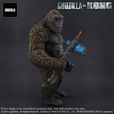 Godzilla vs. Kong 2021 TOHO Large Kaiju Series PVC Statue Kong 27cm - Scale Statue - X-Plus - Hobby Figures UK