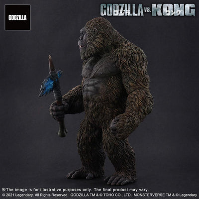 Godzilla vs. Kong 2021 TOHO Large Kaiju Series PVC Statue Kong 27cm - Scale Statue - X-Plus - Hobby Figures UK