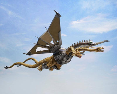 Godzilla vs. King Ghidorah S.H. MonsterArts Action Figure Mecha Ghidorah Shinjuku Decisive Battle Special Set 25cm - Action Figures - Bandai Tamashii Nations - Hobby Figures UK