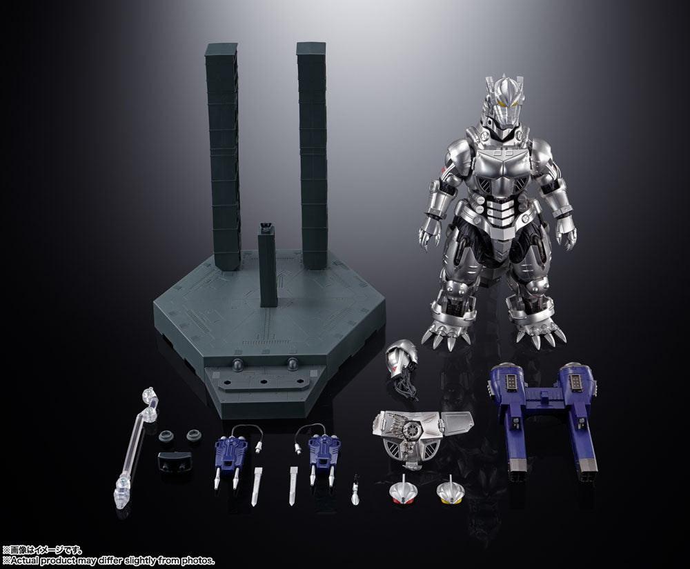 Godzilla vs. Mechagodzilla 2002 Soul of Chogokin Action Figure GX-103 Type-3 Multi-Purpose-Fighting System Kiryu 23cm - Action Figures - Bandai Tamashii Nations - Hobby Figures UK