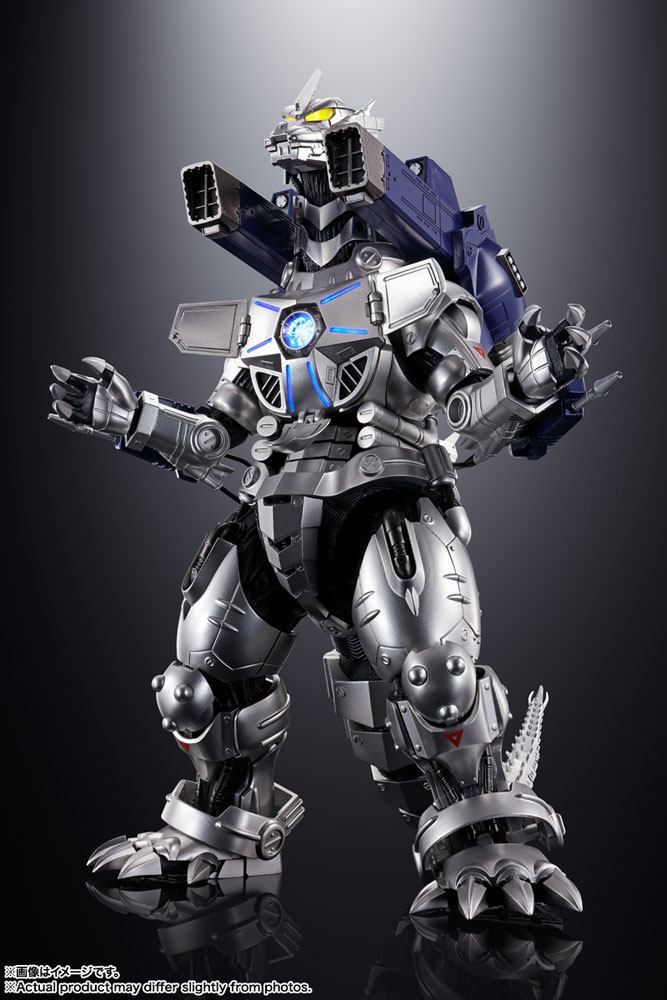 Godzilla vs. Mechagodzilla 2002 Soul of Chogokin Action Figure GX-103 Type-3 Multi-Purpose-Fighting System Kiryu 23cm - Action Figures - Bandai Tamashii Nations - Hobby Figures UK