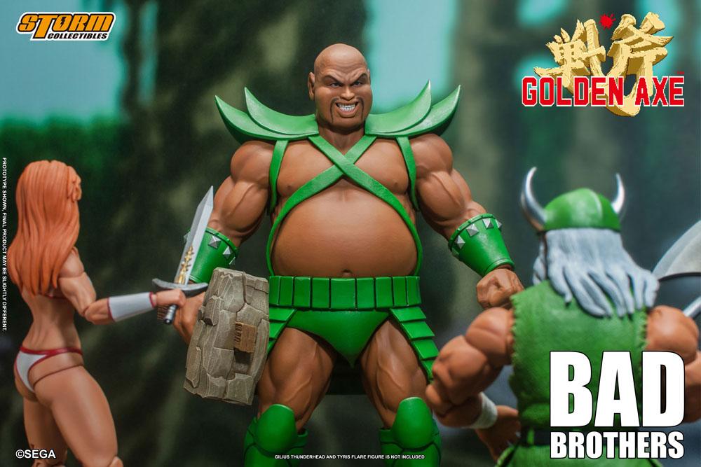 Golden Axe Action Figure 1/12 Bad Brothers 18cm - Action Figures - Storm Collectibles - Hobby Figures UK
