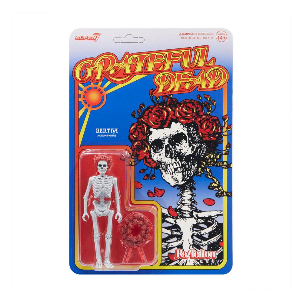 Grateful Dead ReAction Action Figure Bertha 10cm - Action Figures - Super7 - Hobby Figures UK