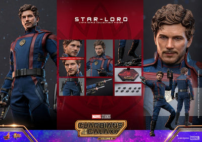 Guardians of the Galaxy Vol. 3 Movie Masterpiece Action Figure 1/6 Star-Lord 31cm - Action Figures - Hot Toys - Hobby Figures UK