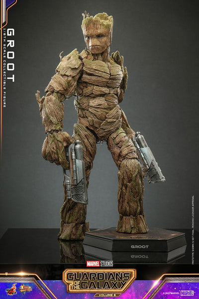Guardians of the Galaxy Vol. 3 Movie Masterpiece Action Figure 1/6 Groot 32cm - Action Figures - Hot Toys - Hobby Figures UK