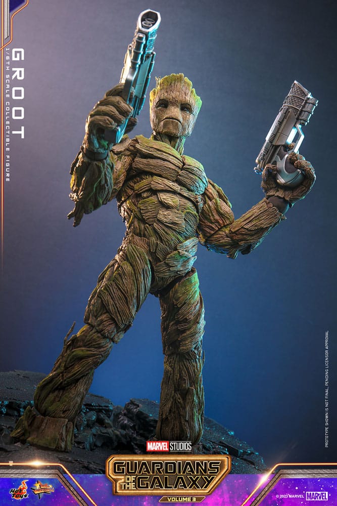 Guardians of the Galaxy Vol. 3 Movie Masterpiece Action Figure 1/6 Groot 32cm - Action Figures - Hot Toys - Hobby Figures UK