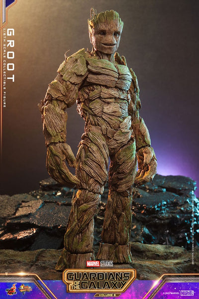 Guardians of the Galaxy Vol. 3 Movie Masterpiece Action Figure 1/6 Groot 32cm - Action Figures - Hot Toys - Hobby Figures UK