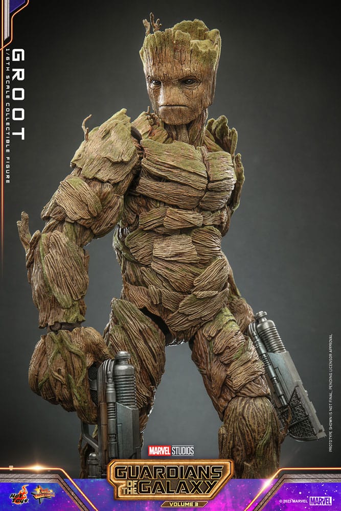 Guardians of the Galaxy Vol. 3 Movie Masterpiece Action Figure 1/6 Groot 32cm - Action Figures - Hot Toys - Hobby Figures UK
