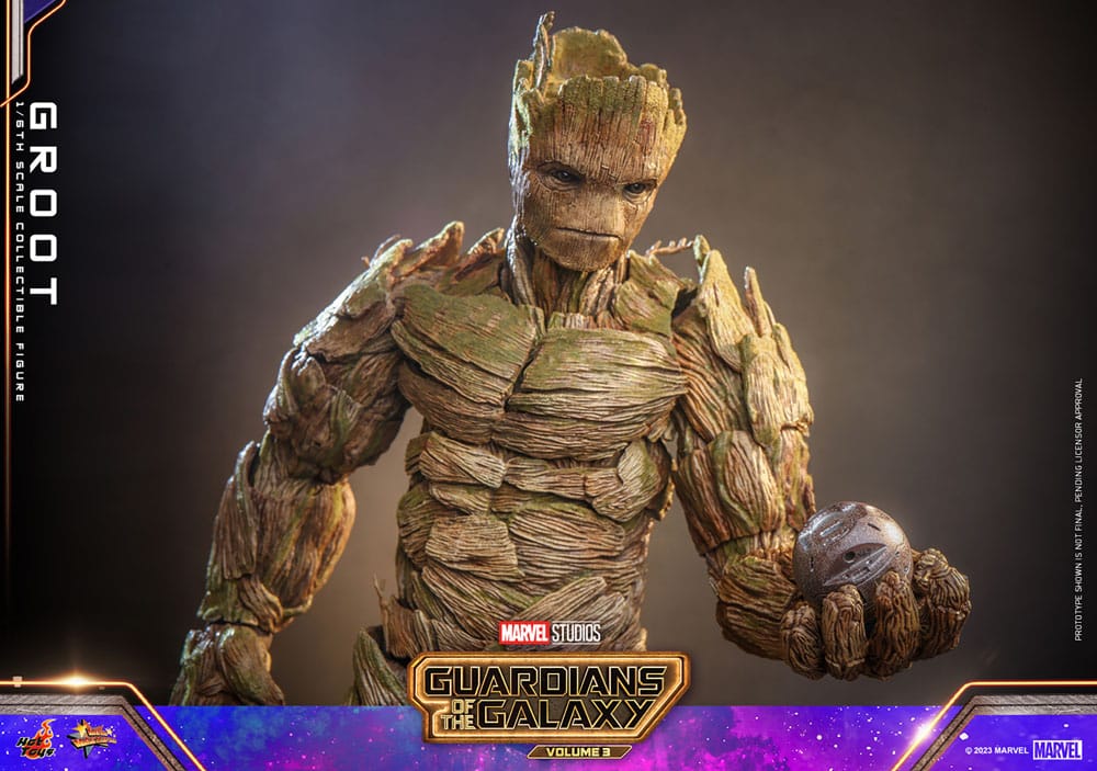 Guardians of the Galaxy Vol. 3 Movie Masterpiece Action Figure 1/6 Groot 32cm - Action Figures - Hot Toys - Hobby Figures UK