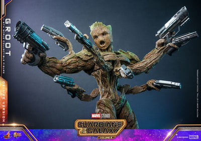 Guardians of the Galaxy Vol. 3 Movie Masterpiece Action Figure 1/6 Groot (Deluxe Version) 32cm - Action Figures - Hot Toys - Hobby Figures UK