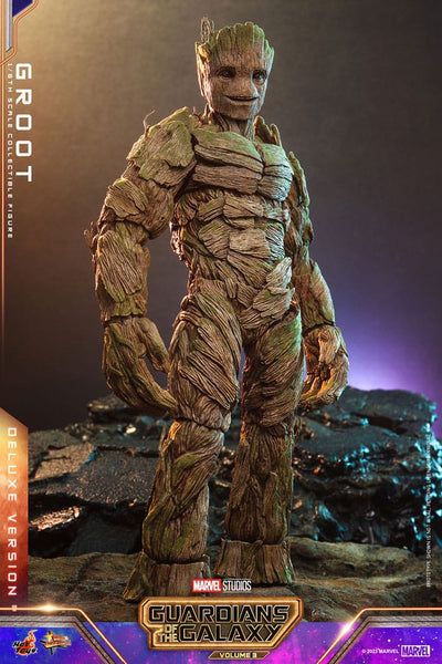 Guardians of the Galaxy Vol. 3 Movie Masterpiece Action Figure 1/6 Groot (Deluxe Version) 32cm - Action Figures - Hot Toys - Hobby Figures UK