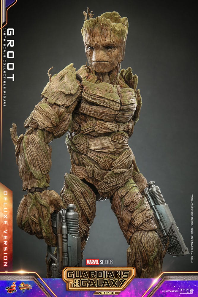 Guardians of the Galaxy Vol. 3 Movie Masterpiece Action Figure 1/6 Groot (Deluxe Version) 32cm - Action Figures - Hot Toys - Hobby Figures UK