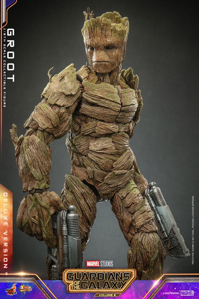 Guardians of the Galaxy Vol. 3 Movie Masterpiece Action Figure 1/6 Groot (Deluxe Version) 32cm - Action Figures - Hot Toys - Hobby Figures UK