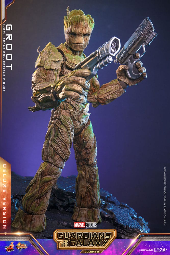 Guardians of the Galaxy Vol. 3 Movie Masterpiece Action Figure 1/6 Groot (Deluxe Version) 32cm - Action Figures - Hot Toys - Hobby Figures UK