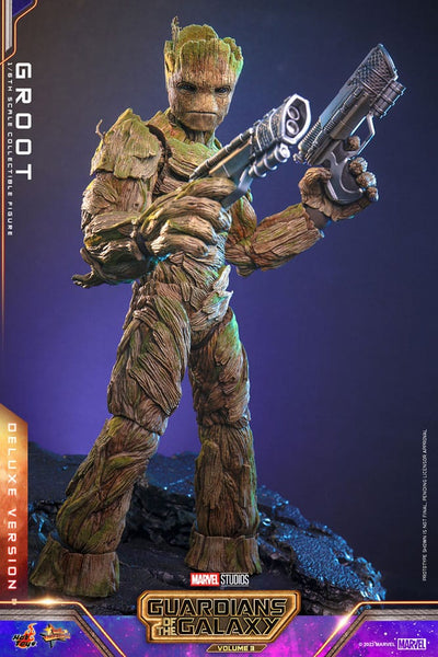 Guardians of the Galaxy Vol. 3 Movie Masterpiece Action Figure 1/6 Groot (Deluxe Version) 32cm - Action Figures - Hot Toys - Hobby Figures UK
