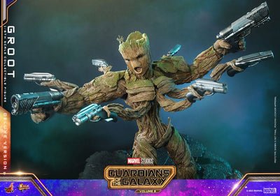 Guardians of the Galaxy Vol. 3 Movie Masterpiece Action Figure 1/6 Groot (Deluxe Version) 32cm - Action Figures - Hot Toys - Hobby Figures UK