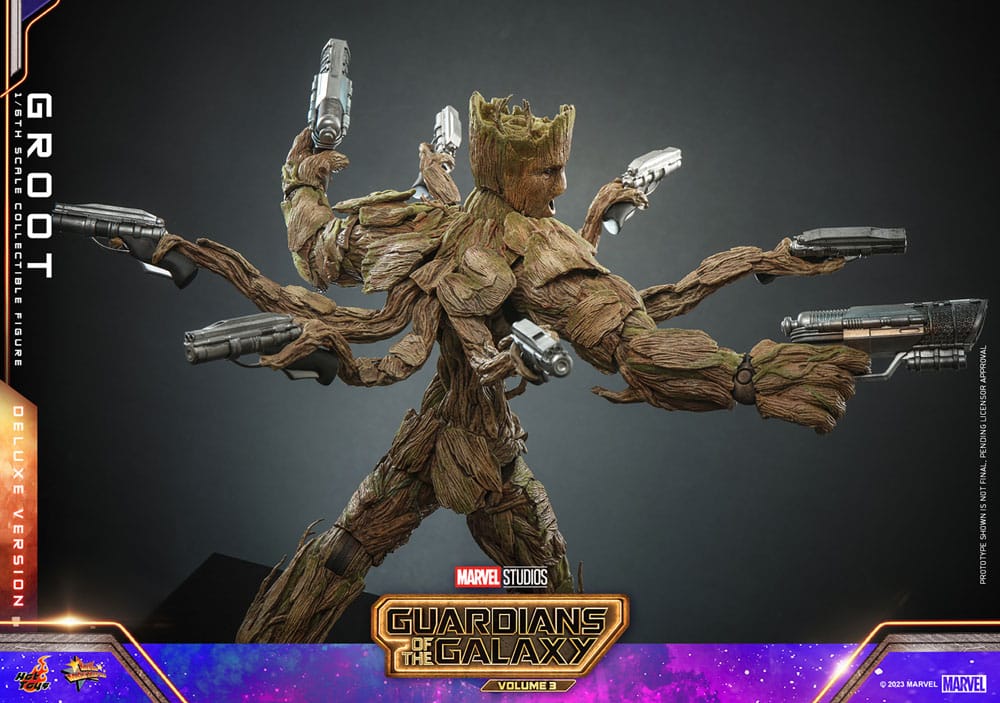 Guardians of the Galaxy Vol. 3 Movie Masterpiece Action Figure 1/6 Groot (Deluxe Version) 32cm - Action Figures - Hot Toys - Hobby Figures UK