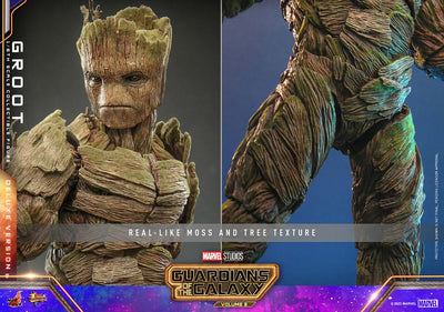 Guardians of the Galaxy Vol. 3 Movie Masterpiece Action Figure 1/6 Groot (Deluxe Version) 32cm - Action Figures - Hot Toys - Hobby Figures UK