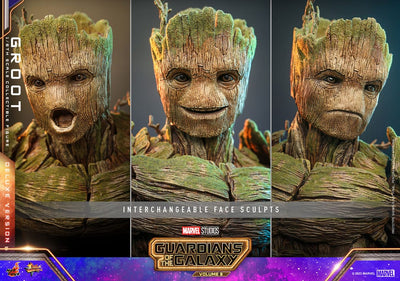 Guardians of the Galaxy Vol. 3 Movie Masterpiece Action Figure 1/6 Groot (Deluxe Version) 32cm - Action Figures - Hot Toys - Hobby Figures UK