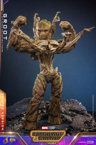 Guardians of the Galaxy Vol. 3 Movie Masterpiece Action Figure 1/6 Groot (Deluxe Version) 32cm - Action Figures - Hot Toys - Hobby Figures UK