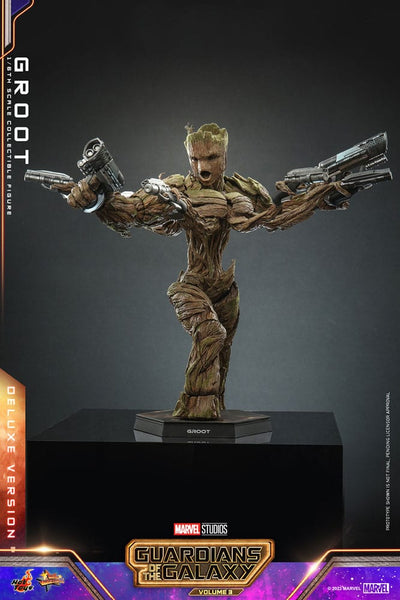 Guardians of the Galaxy Vol. 3 Movie Masterpiece Action Figure 1/6 Groot (Deluxe Version) 32cm - Action Figures - Hot Toys - Hobby Figures UK