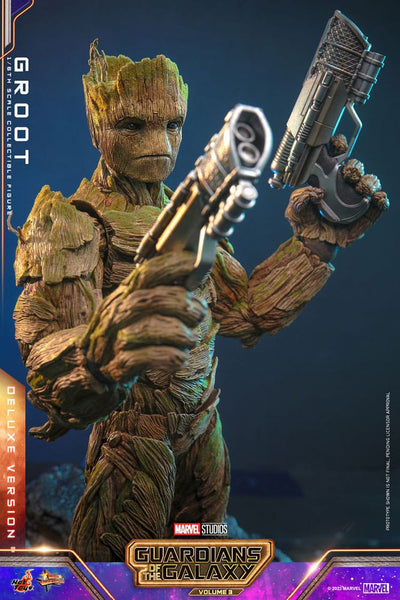 Guardians of the Galaxy Vol. 3 Movie Masterpiece Action Figure 1/6 Groot (Deluxe Version) 32cm - Action Figures - Hot Toys - Hobby Figures UK
