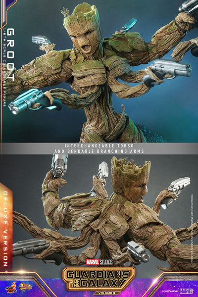 Guardians of the Galaxy Vol. 3 Movie Masterpiece Action Figure 1/6 Groot (Deluxe Version) 32cm - Action Figures - Hot Toys - Hobby Figures UK