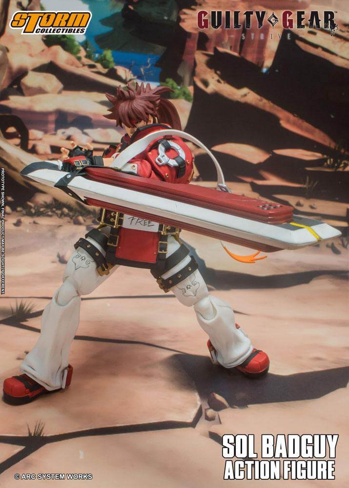 Guilty Gear Action Figure 1/12 Sol Badguy 18cm - Action Figures - Storm Collectibles - Hobby Figures UK